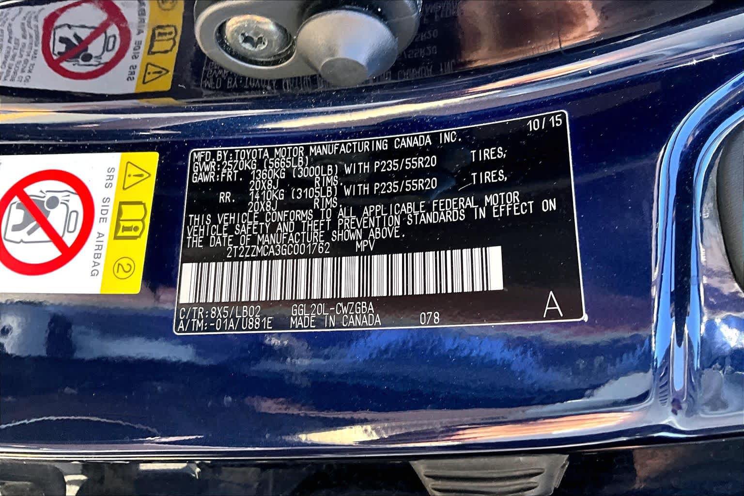 Used 2016 Lexus RX 350 FWD w/ Premium Package image 36