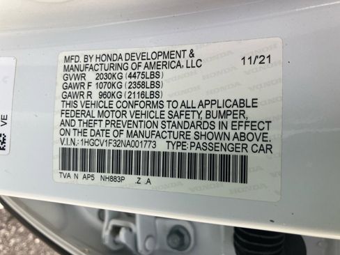 Used 2022 Honda Accord Sport image 39