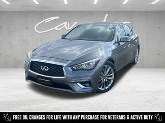 Used 2018 INFINITI Q50 Luxe w/ Essential Package (3.0T Luxe) image 1