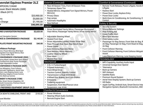 Used 2019 Chevrolet Equinox Premier FWD image 33