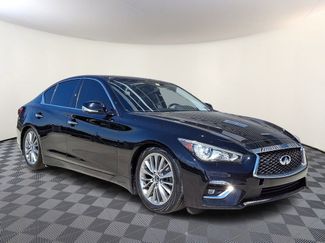 Used 2023 INFINITI Q50 Luxe w/ Cargo Package AWD/4WD video 1