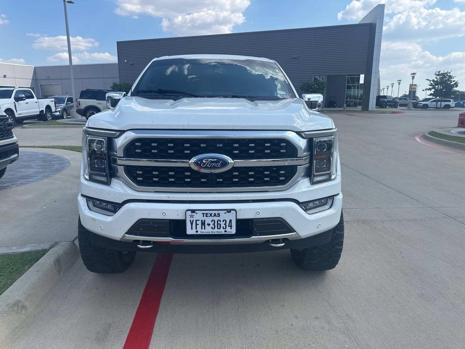 Used 2021 Ford F150 Platinum w/ Equipment Group 701A High AWD/4WD image 3