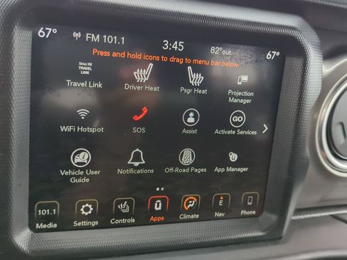 Used 2019 Jeep Wrangler Unlimited Sahara w/ Uconnect 4C Nav & Sound Group AWD/4WD image 22