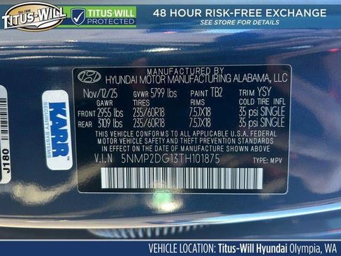 New 2026 Hyundai Santa Fe SEL image 34