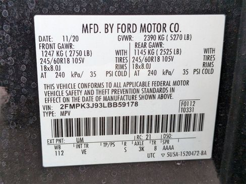 Used 2020 Ford Edge SEL w/ Convenience Package image 42