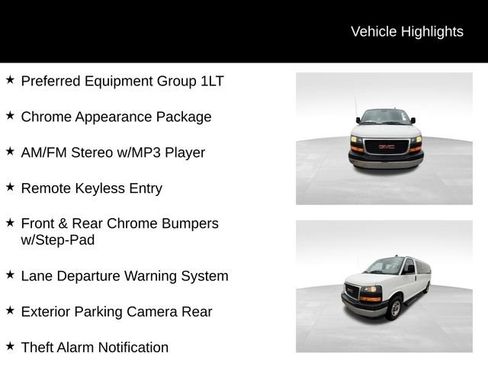 Used 2025 GMC Savana 3500 LT w/ LT Preferred Equipment Group RWD image 13