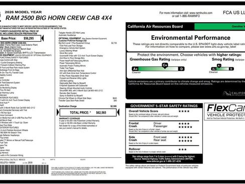 Used 2026 RAM 2500 Big Horn AWD/4WD image 4
