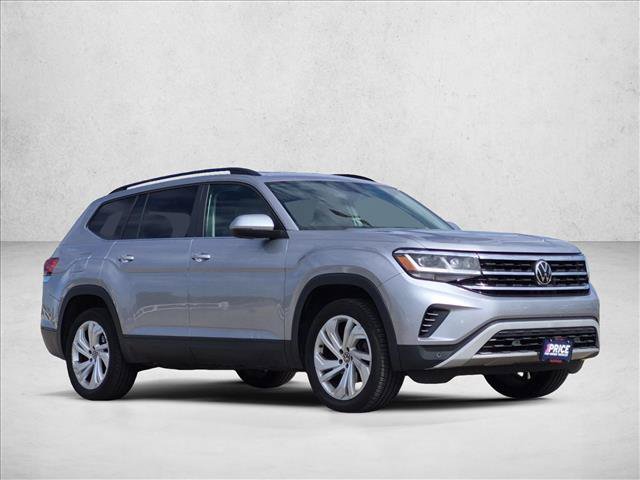 Used 2021 Volkswagen Atlas SE w/ Towing Package AWD/4WD image 3