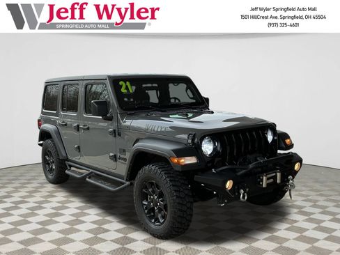 Used 2021 Jeep Wrangler Unlimited Sport image 1