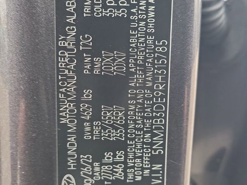 Used 2024 Hyundai Tucson SEL image 35