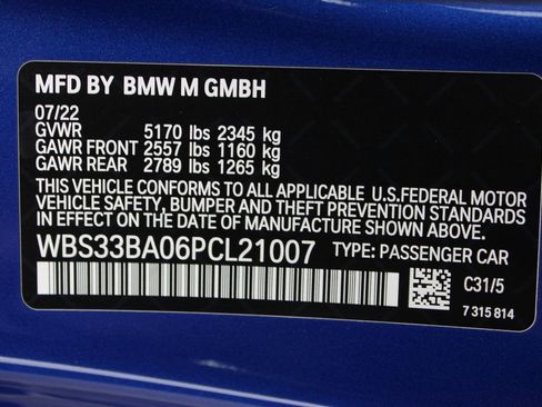 Used 2023 BMW M4 xDrive Competition image 60