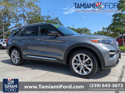 Certified 2021 Ford Explorer Platinum w/ Equipment Group 601A