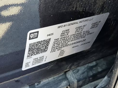 Certified 2025 Chevrolet Tahoe Premier AWD/4WD image 39