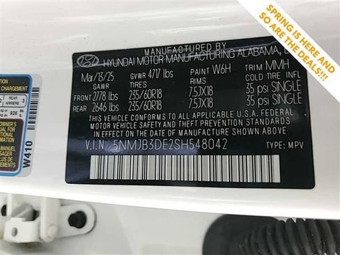 Used 2025 Hyundai Tucson SEL FWD image 6