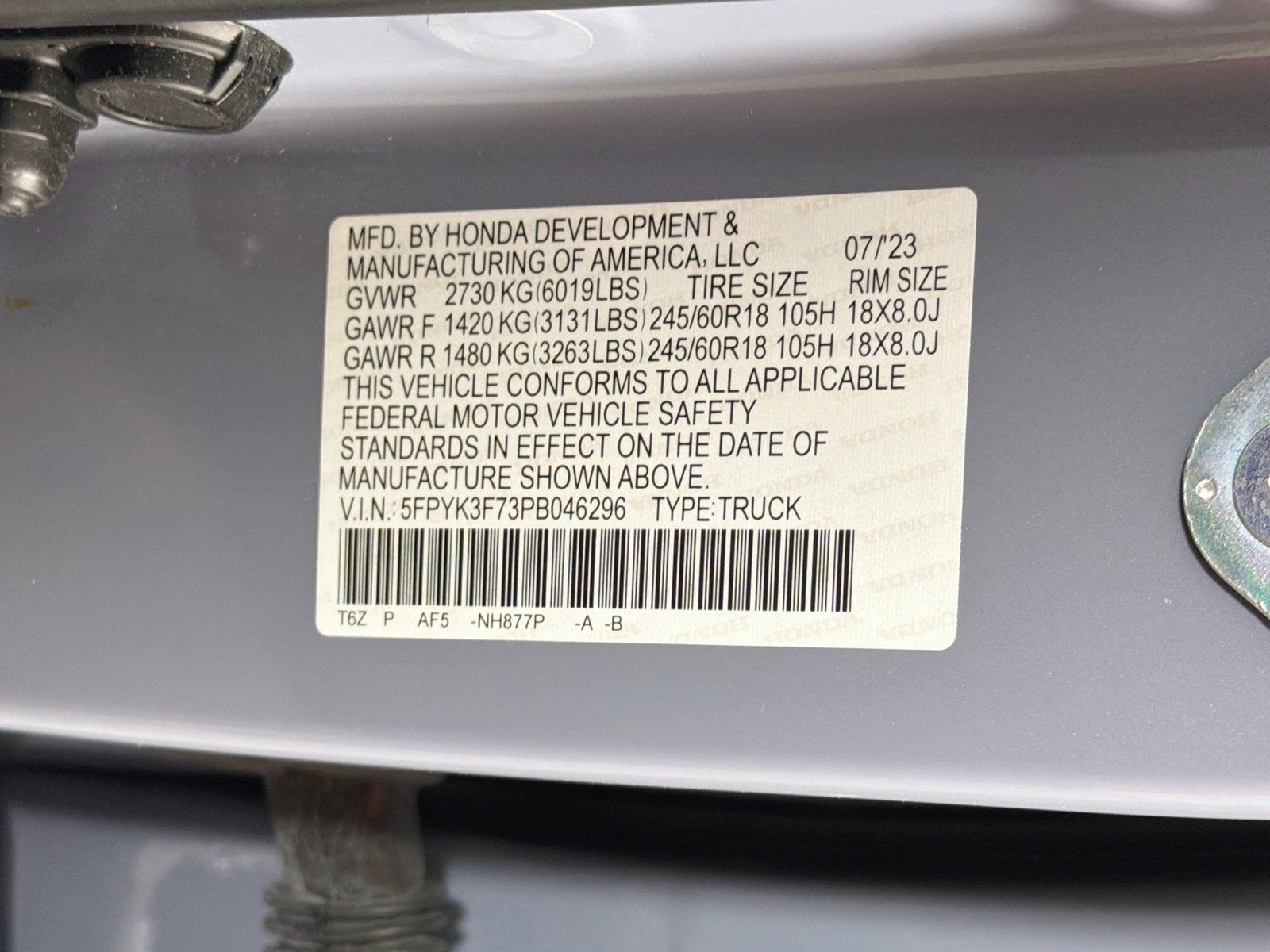 Used 2023 Honda Ridgeline RTL-E image 36