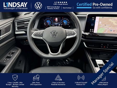 Certified 2024 Volkswagen Atlas Cross Sport SEL image 13