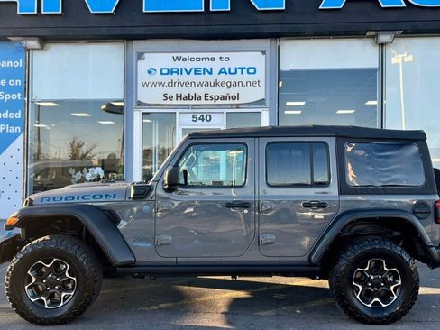 Used 2021 Jeep Wrangler Unlimited Rubicon 4xe AWD/4WD image 2