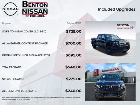 New 2026 Nissan Frontier SV w/ All-Weather Content Package image 7