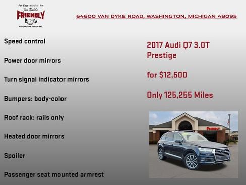 Used 2017 Audi Q7 3.0T Prestige AWD/4WD image 30