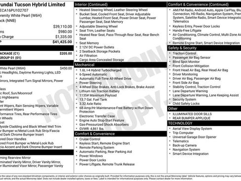 Certified 2023 Hyundai Tucson Limited w/ Cargo Package image 29
