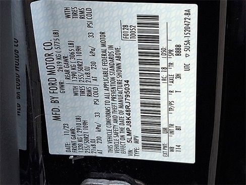 Used 2024 Lincoln Nautilus Reserve w/ Equipment Group 202A image 25