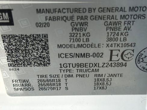 Used 2020 GMC Sierra 1500 SLE image 26