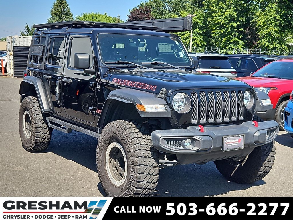 Used 2021 Jeep Wrangler Unlimited Rubicon AWD/4WD image 1