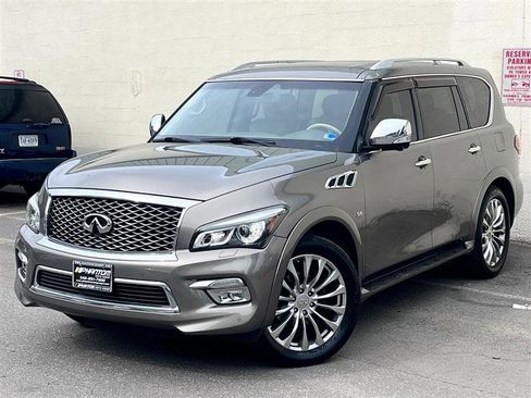 Used 2016 INFINITI QX80 4WD w/ Deluxe Technology Package image 1