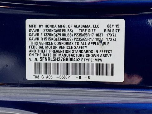 Used 2016 Honda Odyssey SE image 30