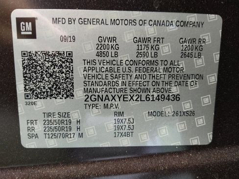 Used 2020 Chevrolet Equinox Premier AWD/4WD image 33