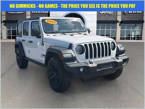 Used 2022 Jeep Wrangler Unlimited Sport AWD/4WD image 1
