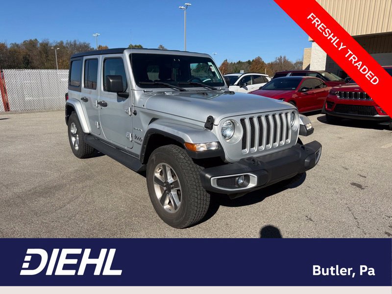 Used 2022 Jeep Wrangler Unlimited Sahara w/ Cold Weather Group AWD/4WD image 1