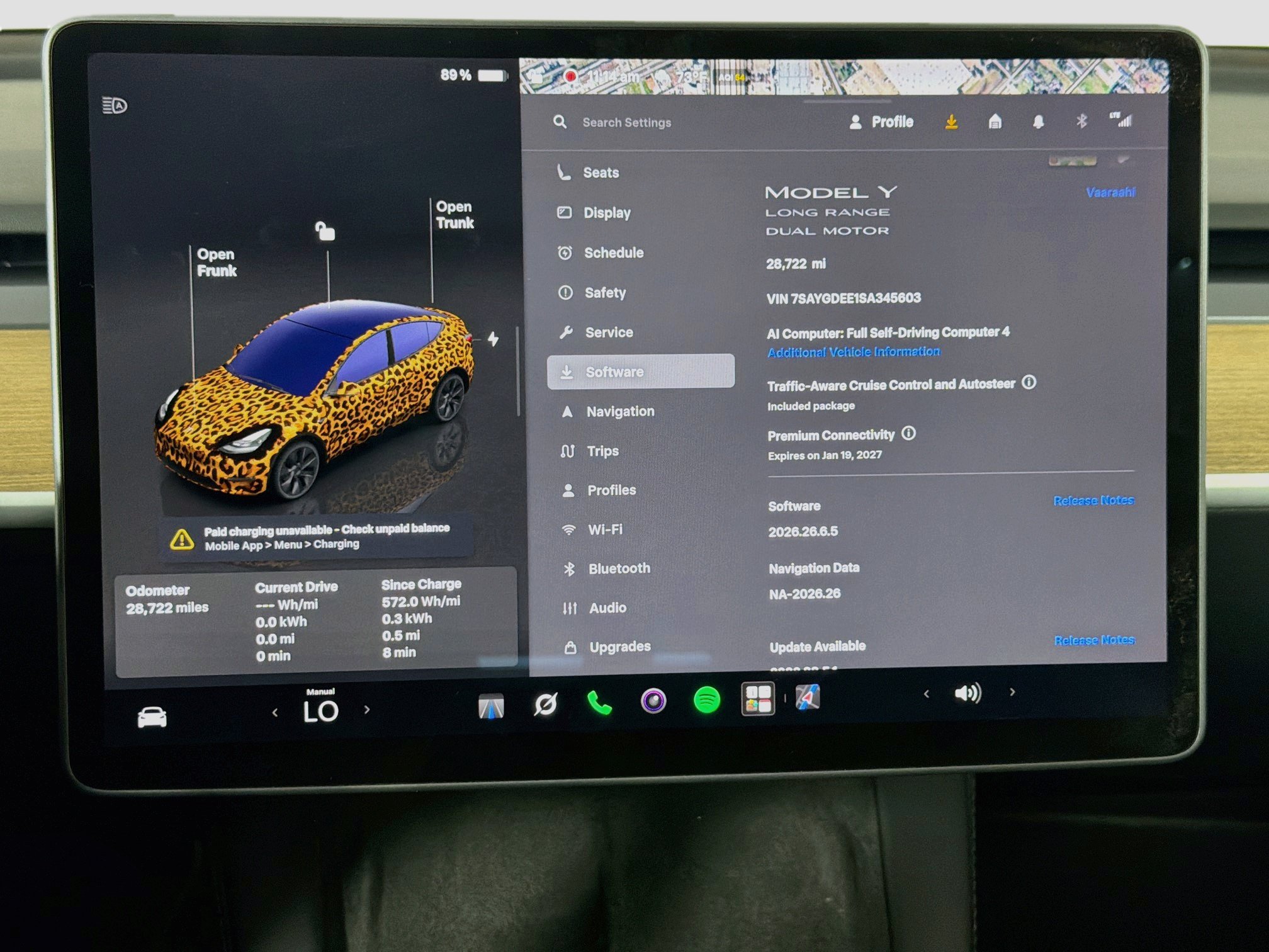 Used 2025 Tesla Model Y Long Range AWD/4WD image 37