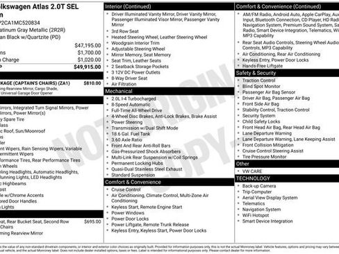 Used 2021 Volkswagen Atlas SEL Premium image 13