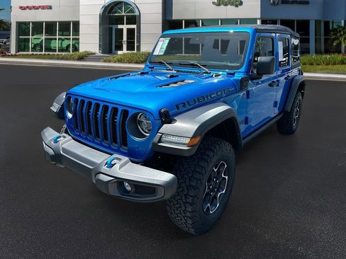 Used 2022 Jeep Wrangler Unlimited Rubicon 4xe w/ Safety Group image 4