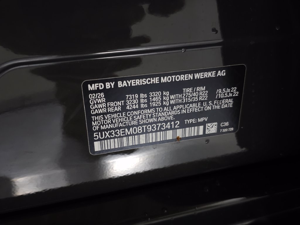 Used 2026 BMW X7 M60i AWD/4WD image 38