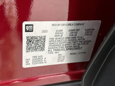 Used 2023 Chevrolet TrailBlazer RS w/ Convenience Package AWD/4WD image 12