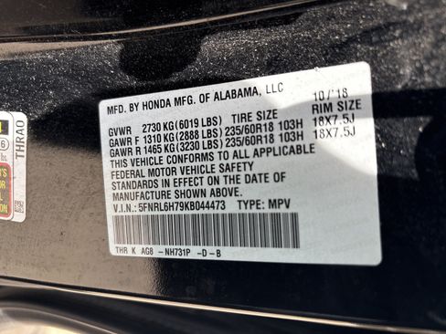 Used 2019 Honda Odyssey EX-L image 30
