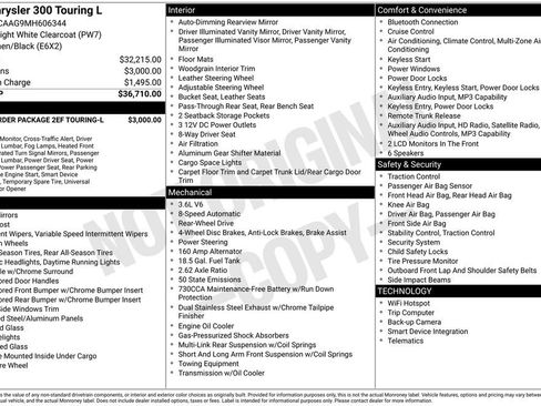 Used 2021 Chrysler 300 Touring L image 6