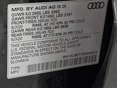 Certified 2025 Audi Q7 2.0T Premium w/ Convenience Plus Package image 36