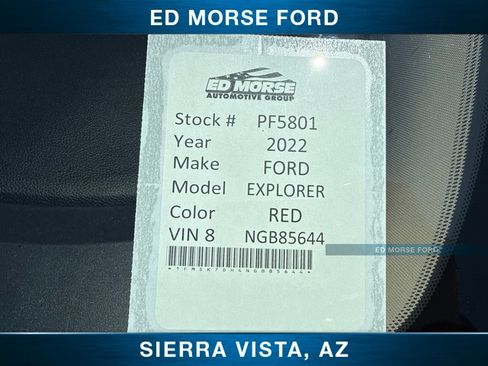 Used 2022 Ford Explorer XLT RWD image 4