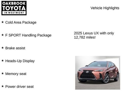 Used 2025 Lexus UX 300h FWD image 7