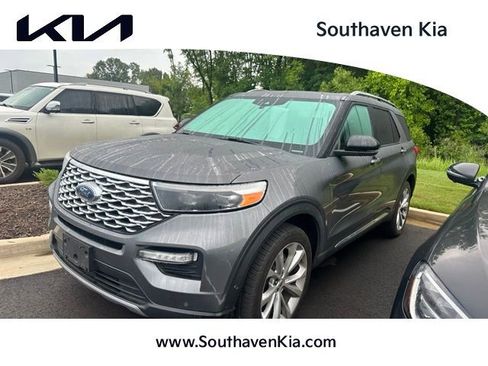 Used 2021 Ford Explorer Platinum w/ Equipment Group 601A AWD/4WD image 1