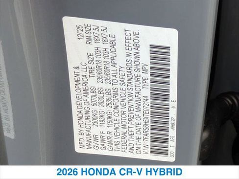 New 2026 Honda CR-V Sport image 26
