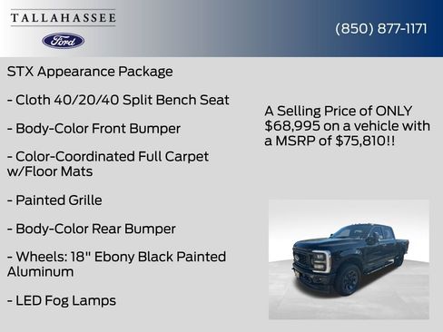 New 2026 Ford F250 XL w/ STX Appearance Package image 11