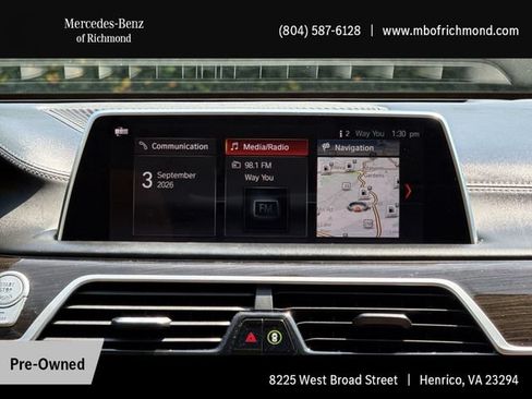 Used 2019 BMW 740i xDrive w/ Executive Package AWD/4WD image 19