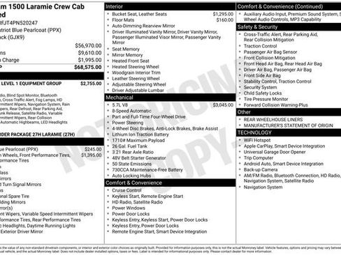 Used 2023 RAM 1500 Laramie AWD/4WD image 38