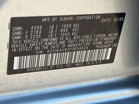 Used 2023 Subaru Impreza 2.0i Premium AWD/4WD image 30