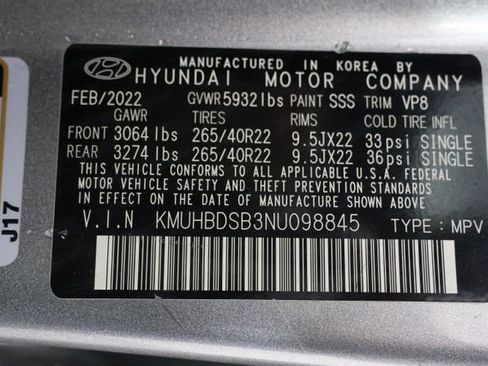 Used 2022 Genesis GV80 2.5T w/ Prestige Package 04 image 30