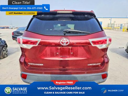 Used 2015 Toyota Highlander Limited Platinum AWD/4WD image 8
